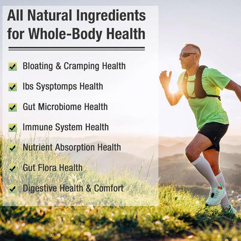 Ascuoli Probiotics for Women & Men, 300 Billion CFU, 22 Strains + 15 Organic Herbs, 60 Capsules