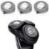 SH50/52 Replacement Heads for Philips Series 5000 Shavers, 3 Count Electric Razor Head Replacement