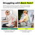 Back Brace for Lower Back Pain Relief with 360-Degree Biochemical Hug Support, Soft Lumbar Support for Herniated Disc