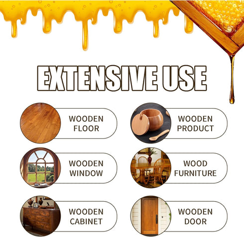 2 PCS Beeswax Furniture Polish - Natural Micro-Molecularized Spray Cleaner for Antique Furniture