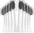 PRO-SYS Electric Toothbrush Replacement Brush Heads, Compatible, 10 Pack, White