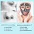 Turmeric Vitamin C Clay Face Mask - Dead Sea Mud Mask, Facial Skin Care Sets for Women & Men, 2.5 OZ each