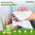 Morning Star 60 1 Pack Adult Wipes for Elderly - Wipes Thick Extra Large Disposable Washcloths for Adult Bathing