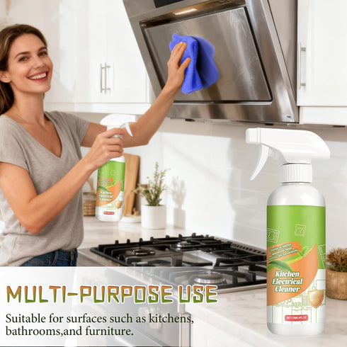 QnmtShna (2 Kitchen Appliance Cleaner,Electrolyzed Ion Kitchen Cleaner Spray,Multi-purpose Household and Kitchen