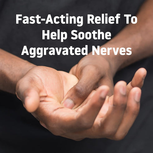 Theraworx Fast-Acting Nerve Relief Foam - 7.1 oz - 1 Count for Aggravated Nerve Discomfort Relief