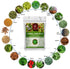 Herbal Hair Mix Powder 100g | herbal hair mix herbs for Hair Care by Hebhac Herbs Made with 17 Traditional Herbal Hair Oil Mix for Thick Long Hair Growth A Unique Mix of 17 Herbs