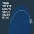 Dr. Scholl's Knee Pain Orthotics for Men, Shoe Size 8-14.
