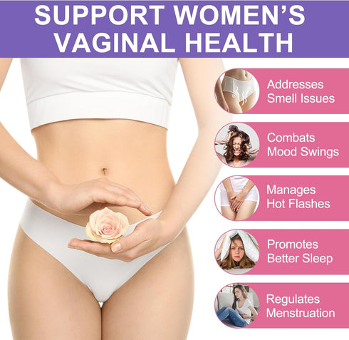 NIFEISHI Gummies, Gummies, 60Gummies Vaginal Probiotics for Women, Vital Source Feminine pH Balance for Women, Premium
