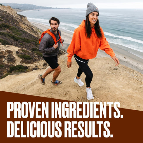 Bulletproof Chocolate Chip Cookie Dough Collagen Protein Bars, Pack of 12 Keto-Friendly Snack