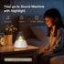 White Noise Machine Bundle Baby Sound Machine with Night Light