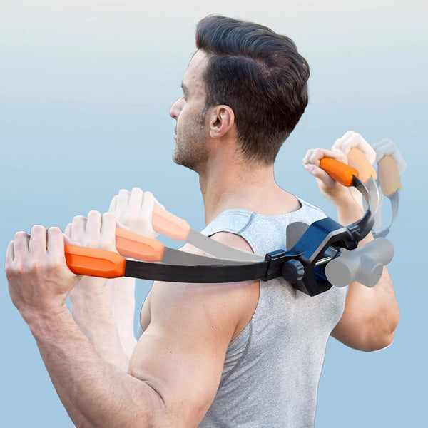 Massage Gun Holder for Hard to Reach Areas. Relieve Muscle Pain in