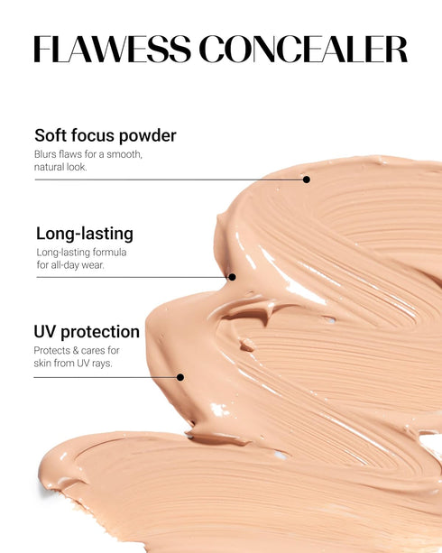 THESAEM Cover Perfection Tip Concealer, Liquid Multi-Use Makeup for Acne, Dark Spots, 0.2 fl.oz. (#1 Clear Beige)