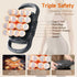 LOVMASSG 16-Head Set, 9 Massage Gun Deep Tissue Percussion Massager, Electric Muscle Massager with Adjustable Speeds