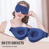 YIVIEW Sleep Mask for Side Sleeper, 3D Pink Sleeping Eye Mask, Soft Breathable Eye Cover for Women Men