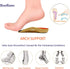 RooRuns Plantar Fasciitis Insoles - Orthotic Inserts 3/4 Length with Metatarsal Pads, High Arch Support