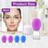 LUSTRIB 4Pcs Set, Silicone Facial Cupping Therapy Face Cupping Therapy Kit for Anti Cellulite, Vacuum Suction Massage