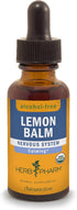 Herb Pharm Certified Organic Lemon Balm Liquid Extract, Calming Nervous System Support, Alcohol-Free Glycerite, 1 Oz