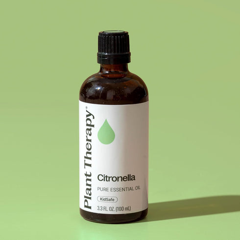 Plant Therapy Citronella Essential Oil, 100 mL (3.3 oz), 100% Pure