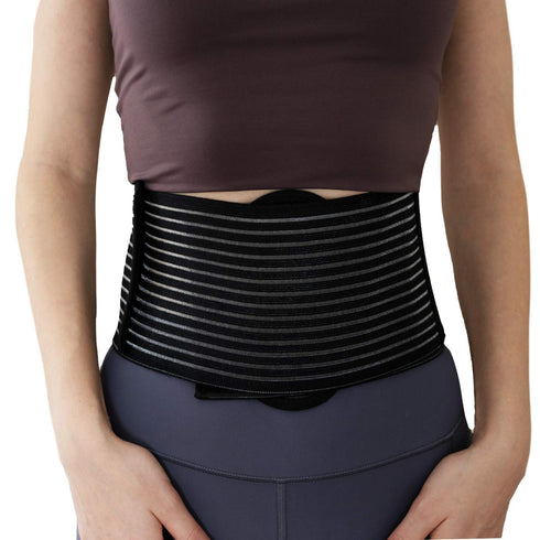 RiptGear Umbilical Hernia Belt for Men and Women, Abdominal Support Binder with Compression Pad