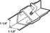 Slide-Co 241948 Bed Frame Rail Clamp - 1-1/4 In. Steel, Zinc Plated, Large (2 Pack)