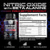 Extra Strength Nitric Oxide Supplement L Arginine 3X Strength - 120 Capsules, Citrulline Malate, AAKG, Beta Alanine