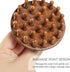 iunxkmi Wooden Scalp Massage Comb - Sandalwood Head Massager Tool, Gua Sha Brush for Women Men Hair Growth Body Massage