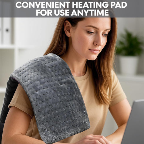 PAGOBETTER for Light Use Only LowHeat Model Curve Design Electric Heating Pad, Suitable for Women, Small Size