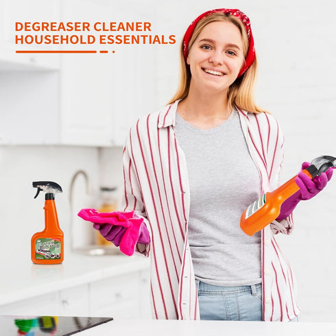 Unloshe (2 All-Purpose Oil Stain Cleaner, Degreaser Kitchen Foam Cleaner Spray, Degreaser Cleaner Heavy Duty, Kitchen