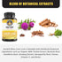 Ancient Bliss Liver Love - 60 Capsules, Natural Milk Thistle Liver Detox and Health Cleanse Supplement