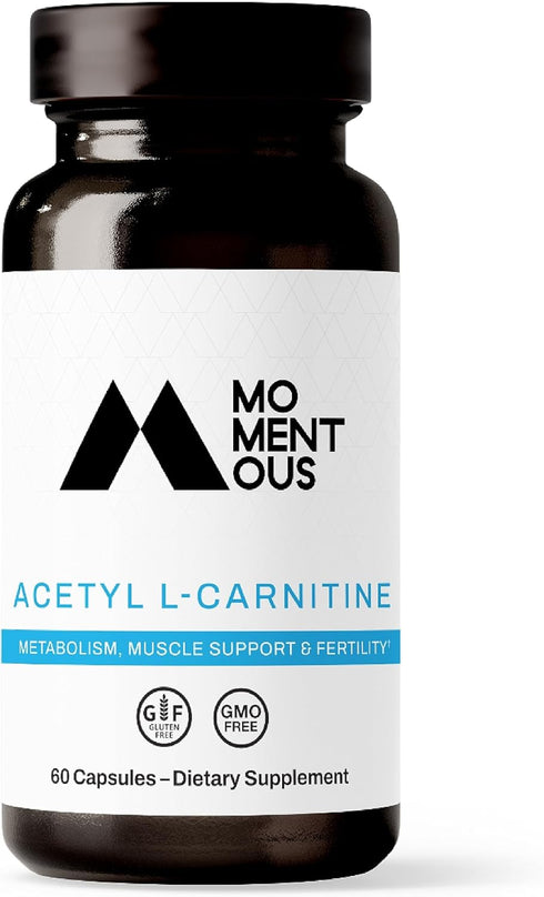 Momentous Acetyl-Carnitine Supplement, 60 servings