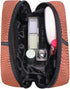 Portable Travel Makeup Bag, Basketball Toiletry Organizer Case for Beauty Women