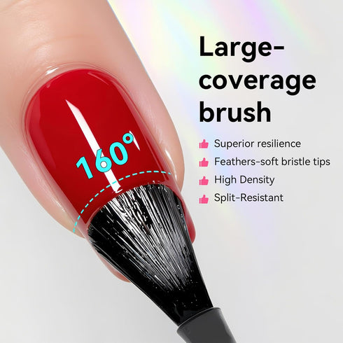 Makartt Matte Gel Top Coat 10ml, Soak Off No Wipe Long-Lasting Finish for Nail Art