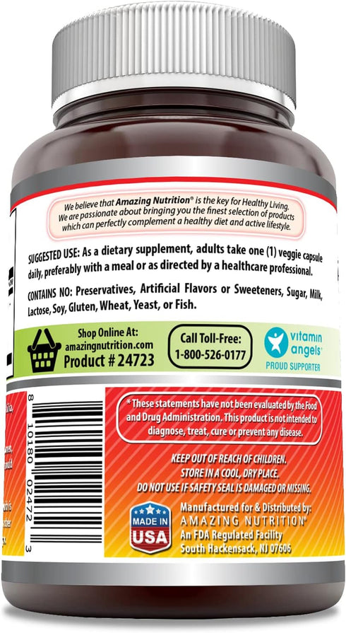 Amazing Formulas Curcumin Supplement | 700 Mg | 120 Veggie Capsules | Turmeric Root Extract, Non-GMO