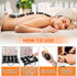 Primachen 21 Set, Hot Stones Massage Warmer Kit, Pcs Hot Stones Massage Hot Rocks Basalt Massage Stones for Home Spa