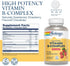 Solaray Vitamin B-Complex Chewables, Strawberry, Healthy Energy, Red Blood Cell, Stress & Metabolism Support, 50 Tablets