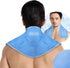 REVIX XL Neck Ice Pack for Injuries, Reusable Neck Cooling Wraps for Pain Relief, Soft Plush Lining Ice Neck Wrap