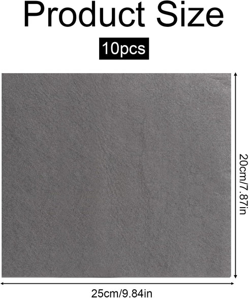 Qulkws 10 Pack Thickened Magic Cleaning Cloth Reusable Microfiber Cleaning Rag Bsorbent Magic Cleanings Glass Cloth