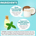 Coconut Oil Pulling for Fresh Breath and Oral Hygiene, Includes Tongue Scraper and Measuring Cup - 16 fl. oz