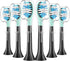 Aoremon Replacement Brush Heads for ExpertClean, ProtectiveClean 4100 5100 6100, 6 Pack, Black