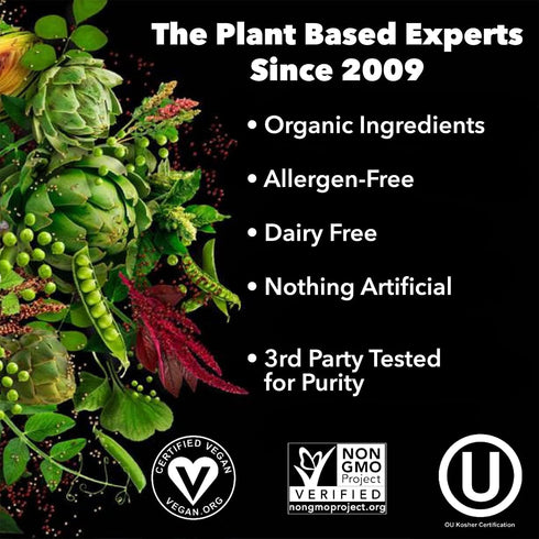 PlantFusion Complete Vegan Protein Powder - Sample Packets with BCAAs and Pea Protein - Vanilla Pack of 4