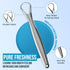 Aaram Tongue Cleaner, Medical Grade Stainless Steel, Hygienic Tongue Scraper for Adults and Kids, Silver