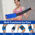 Reusable Ice Gel Pack for Injuries, Soft Cold Pack Hot Cold Compress for Joint Pain, Flexible & Adjustable