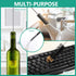 ORIA Bottle Cleaning Brush Set, Long Handle Water Bottle Brush, Straw Cleaning Brush, 4 Pack for Washing