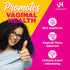 vH essentials Probiotics with Prebiotics and Cranberry, Feminine Health Supplement, 120 Capsules