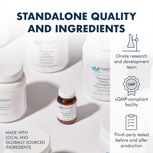 Metabolic Maintenance MetaCalm, Stress Regulation Formula with Methylated Folate, 90 Capsules