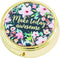 Mary Square Make Today Awesome Hampstead Round Pill Case for Travel, Convenient & Portable