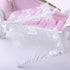 Wudygirl 100pcs Drawstring Organza Bag, 3.54X4.72 Inch, White Butterfly for Wedding Favors