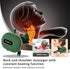 HGUIEPGSQZG 4D Neck Massager with LED Display, Neck Massager with Heat Function, for Relieving Shoulder and Neck Pain