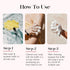 Spongelle Coconut Verbena Wild Flower Buffer Body Scrubber, Bath & Shower Loofah for Women, 14+ Uses
