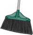 Heavy Duty Broom: Indoor Outdoor Commercial Broom with 50 inches Long Handle, Perfect for Home, Kitchen, Office, Black